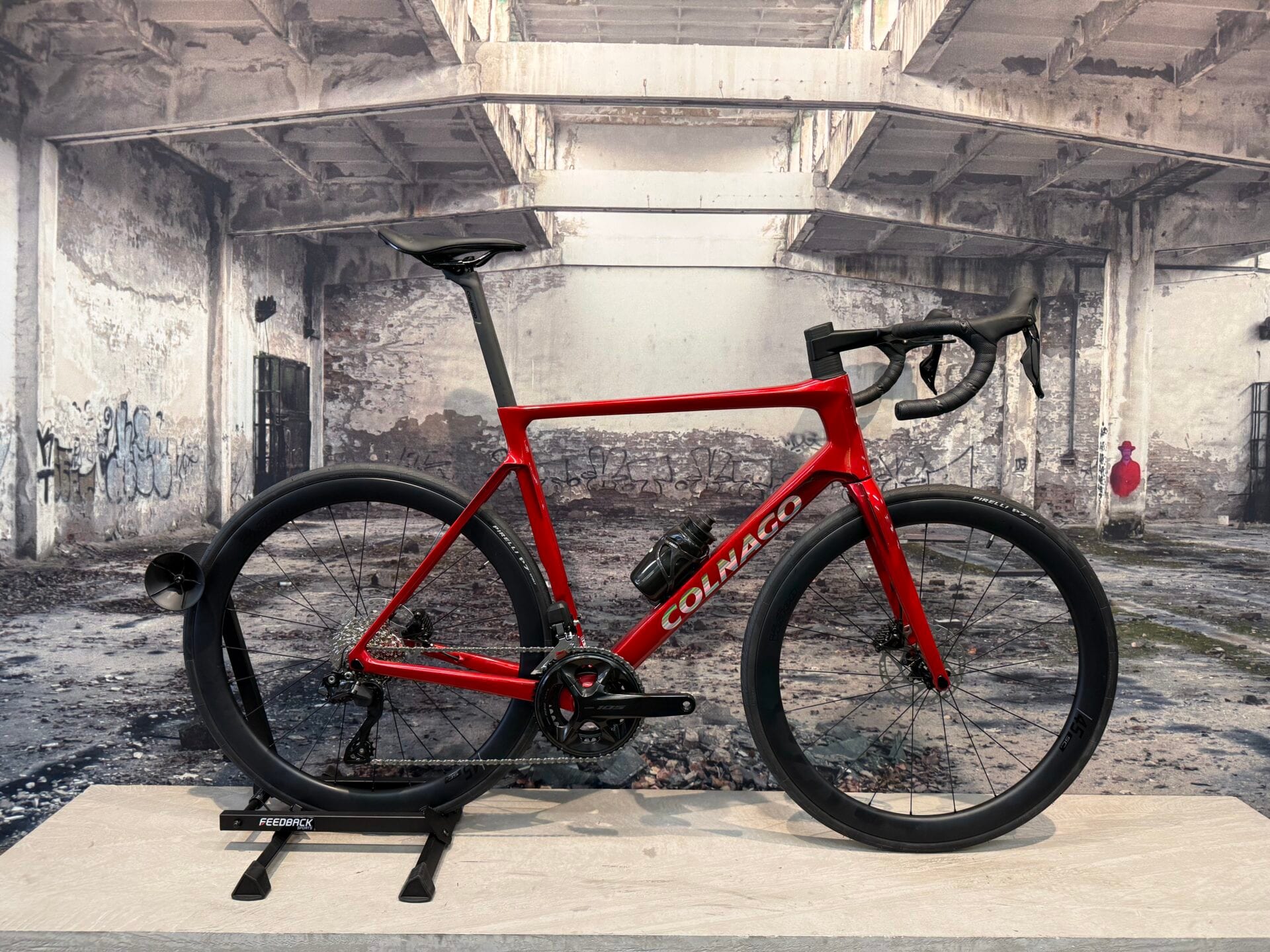 Colnago V4 – Vdrd – 53 cm valt als 57 – 105 Di2 – Vision SC 45