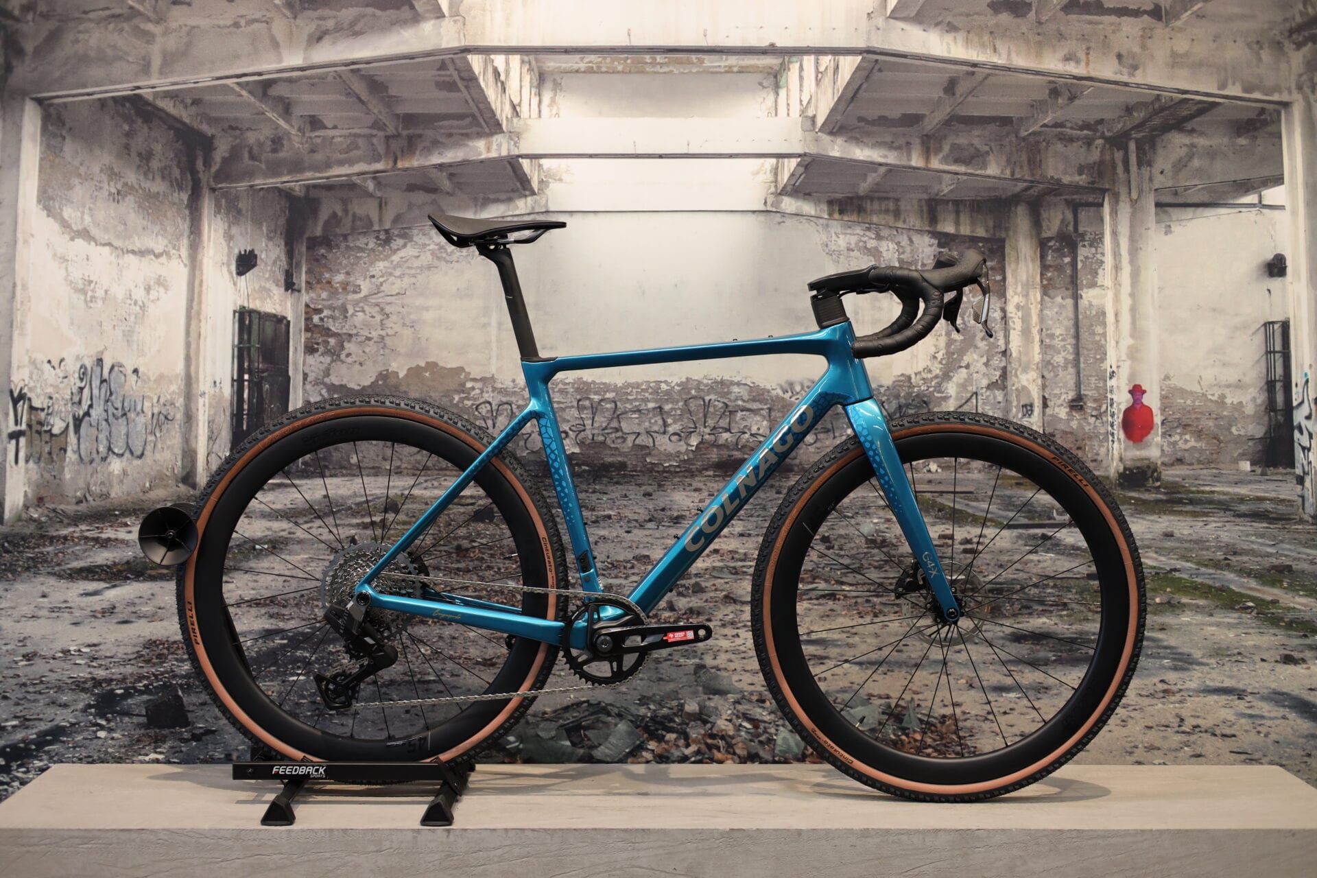 Colnago G4X – Gravelbike – 52 cm en 54 cm – GRX 1x12 – Fulcrum Lite – Blauw